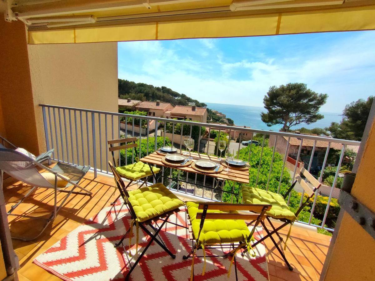 Appartement Avec Terrasse Vue Mer, Proximite Plage, Place Parking ซานารี-ซูร์-แมร์ ภายนอก รูปภาพ